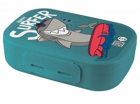 Ланч-бокс ANDERSON, 0,8л  АКУЛА 179х128х52